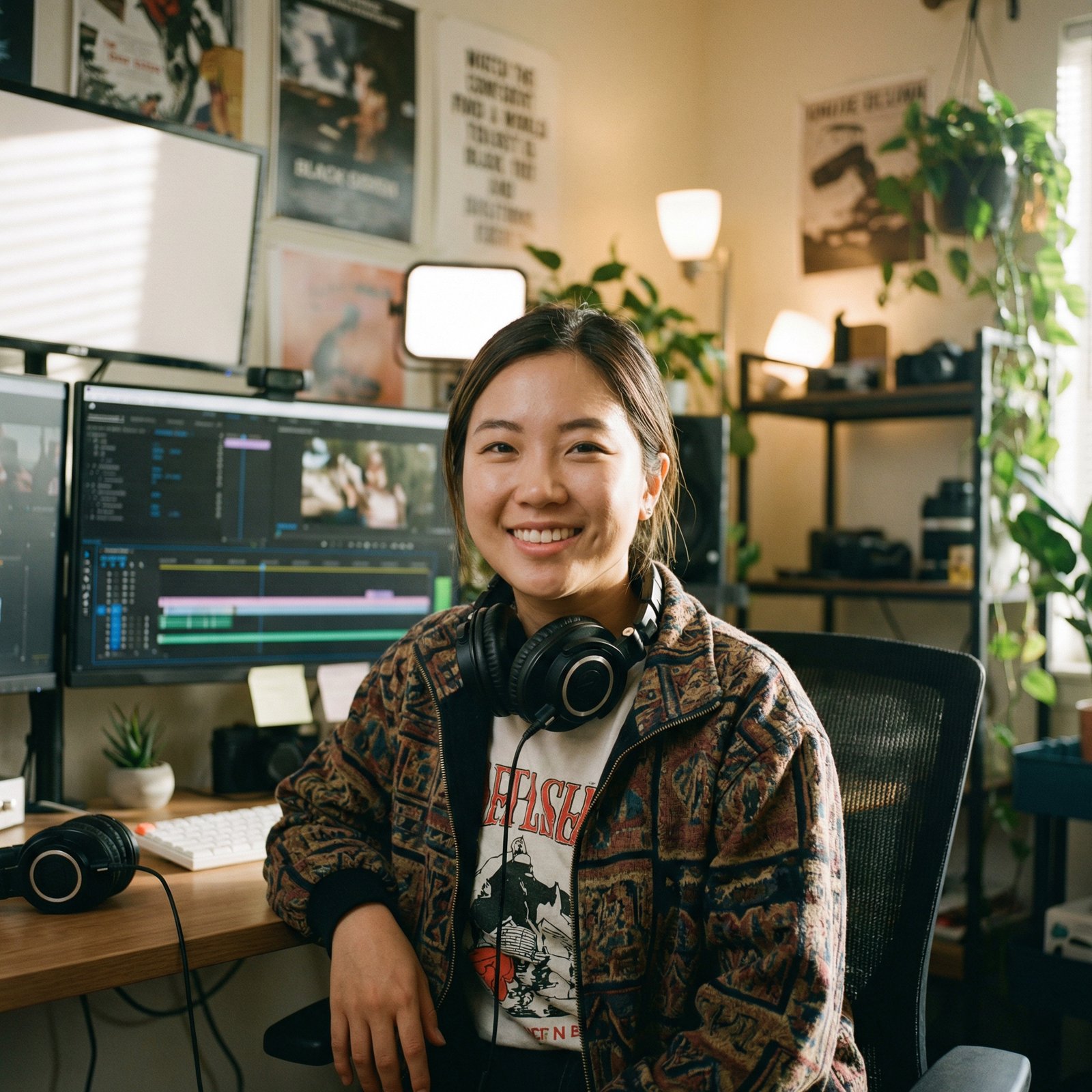 免费看片剪辑师赵小曼